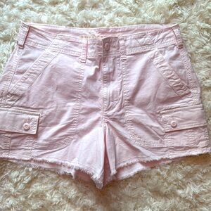 American Eagle Outfitters Light Pink Women's Cargo Shorts
